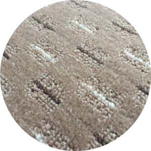 Vopi koberce Kusový koberec Valencia béžová kulatý - 400x400 kruh