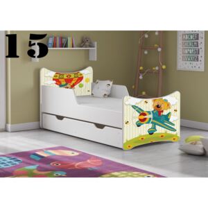 Plastiko Dětská postel Letadlo - 15 - 160x80