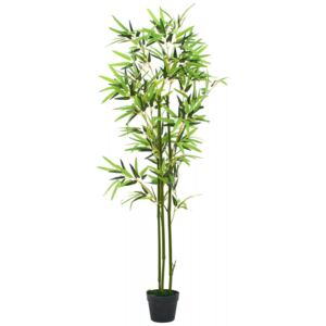 Umělá rostlina bambus s květináčem - 150 cm | zelený