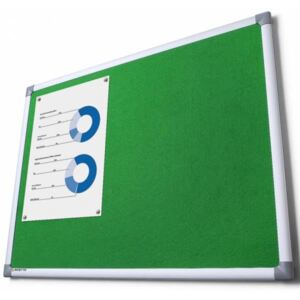Textilní tabule SCRITTO zelená 45x60 cm