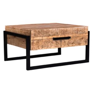 Přírodní mangový konferenční stolek LABEL51 Mondrian 70 cm