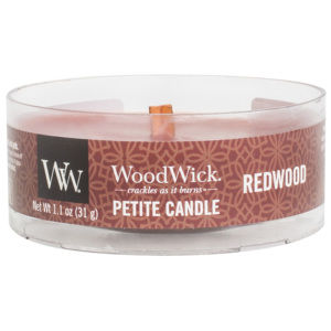 WoodWick vonná svíčka Petite Redwood