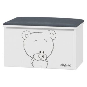 BabyBoo Box na hračky s motivem Medvídek