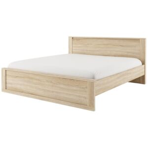 Manželská postel Idea ID08, Rozměr postele: 180 x 200 cm, Barva: dub sonoma