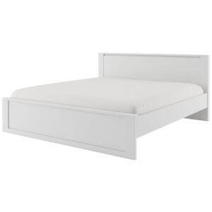 Manželská postel Idea ID08, Rozměr postele: 180 x 200 cm, Barva: bílá
