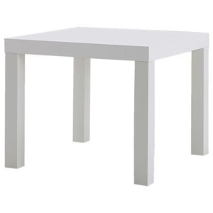 Scandi Konferenční stolek Classico bílý - 55x55cm