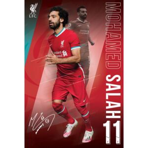 Plakát, Obraz - Liverpool FC - Salah 20/2021 Season, (61 x 91,5 cm)