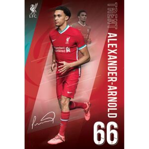 Plakát, Obraz - Liverpool FC - Alexander Arnold 20/2021 Season, (61 x 91,5 cm)
