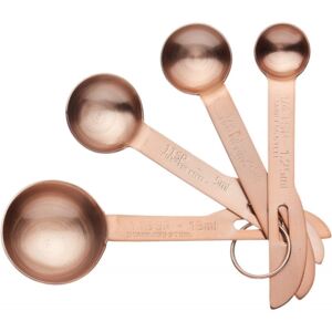 Odměrné lžičky Spoons Copper sada 4 ks