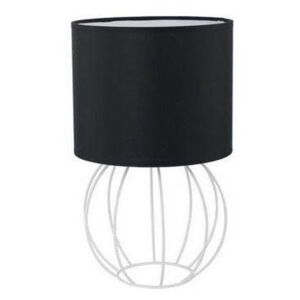 Stolní lampa na noční stolek MARTEENA, 1xE27, 60W, černá