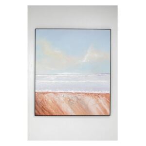 KARE DESIGN Olejomalba v rámu Beach View 150×130 cm, Vemzu