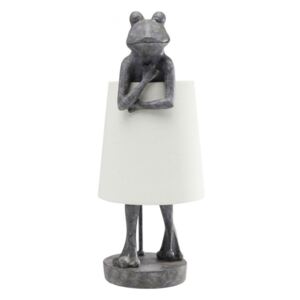 KARE DESIGN Stolní lampa Animal Frog šedá, Vemzu