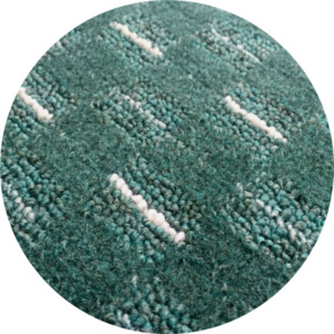 Vopi koberce Kusový koberec Valencia zelená kulatý - 80x80 kruh
