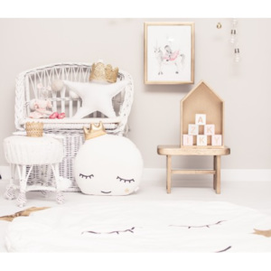 Elegantní dětský nábytek - křesílko s úložným prostorem barva: Bílá