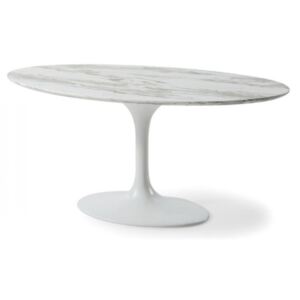 KARE DESIGN Konferenční stolek Solo - mramorově bílý, 120x60cm