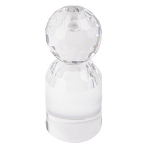 Skleněný svícen Crystal Ball 14,3 cm L Present Time (Barva-čirá)