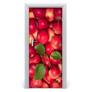 Fototapeta na dveře samolepící červená jablka