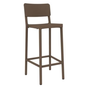 Resol Židle barová LISBOA 75cm čokoládový