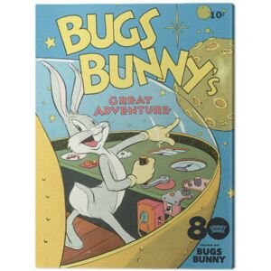 Obraz na plátně Looney Tunes - Bugs Bunny Great Adventure, (30 x 40 cm)