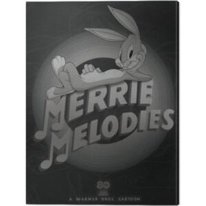 Obraz na plátně Looney Tunes - Bugs Bunny Vintage Merrie Melodies, (40 x 50 cm)