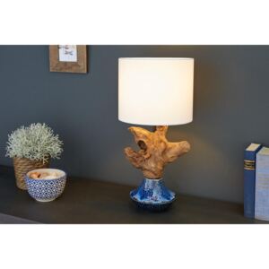 Designová stolní lampa Sloane, 91 cm ořech