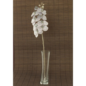 Autronic Orchidea umělá květina, staro-fialová glitrovaná