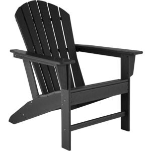 Tectake 403790 zahradní židle janis - černá