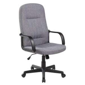 Kancelářská židle Malta Office Products s područkami, šedá