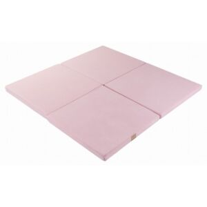 MeowBaby Pěnová hrací podložka čtverec: růžová