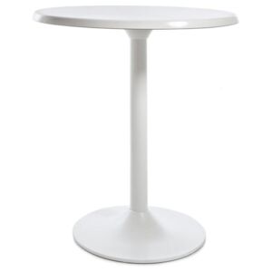 Jídelní stůl Mojito, průměr 70 cm, bílý
