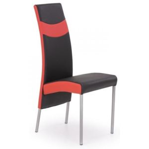 Jídelní židle Raina černá / červená