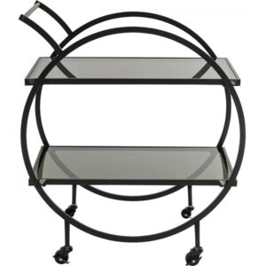 KARE DESIGN Servírovací stolek Loft Black