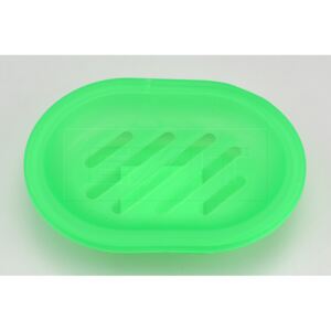 OEM - Mistička na mýdlo/mýdlenka (13x9.5x2.5cm) - Zelená - 6946289055550
