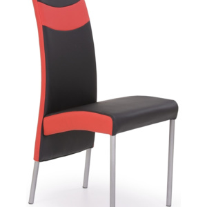 Halmar Jídelní židle K51, černo-červená