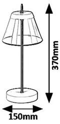 Rabalux AVIANA LED stolní lampa 5030