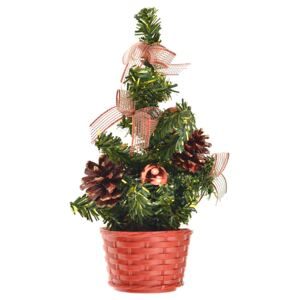 OEM - Vánoční dekorace v květináčku (12x20cm) - Stromeček - 8719152641710
