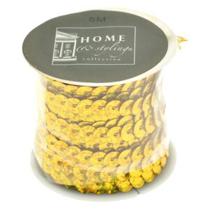 H&S collection - Vánoční řetěz (5m) - Zlatý - 8718158714763