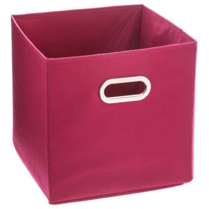 Krabice na textil, krabička na oblečení, 31 x 31 cm, červená