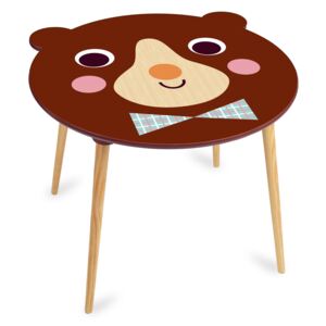 Vilac Dřevěný stoleček medvídek (Rozměr: 60x47x66 cm. Věk: 2+)