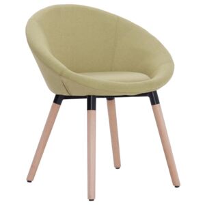 Jídelní židle Manning - textil | zelená