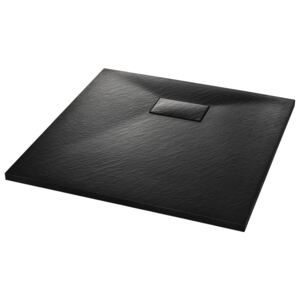 Sprchová vanička SMC - černá | 80x80 cm