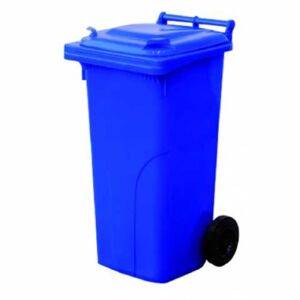 Popelnice - nádoba na odpad PH 120 l na kolečkách, modrá