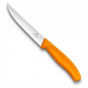 Nůž na steak 6.7936.12L9 VICTORINOX oranžový