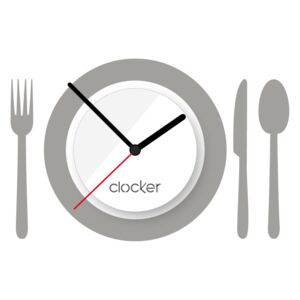 Clocker Nalepovací hodiny Cutlery