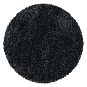 Koberec Fluffy Anthracite 120x120 cm