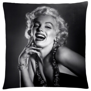 Polštář Marilyn Monroe 02 Mybesthome 40x40 cm Varianta: Povlak na polštář, 40x40 cm