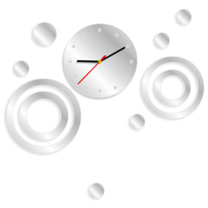 GNT Designové nástěnné hodiny Imagine K zrcadlové