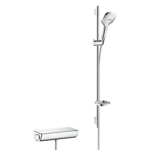 Hansgrohe Ecostat Select - Combi 0,90 m s ruční sprchou Raindance Select E 120 3jet, chrom 27039000