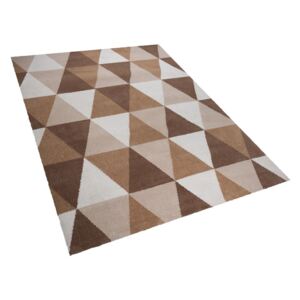 Béžový geometrický koberec 160x230 cm XANTI