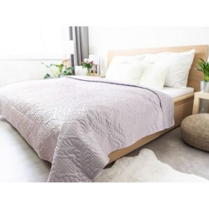 ERVI PLAS Luxusní přehoz na postel – Amadeo světle fialový 220 × 240 cm